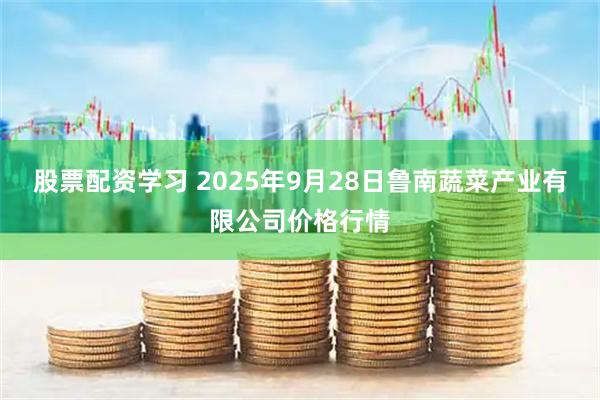 股票配资学习 2025年9月28日鲁南蔬菜产业有限公司价格行情